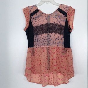 Maeve top with zip back